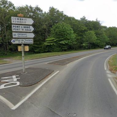 Puis aller en direction de Pont-l'Abbé